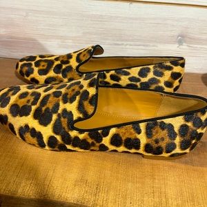 J. Crew Calf Hair Loafers